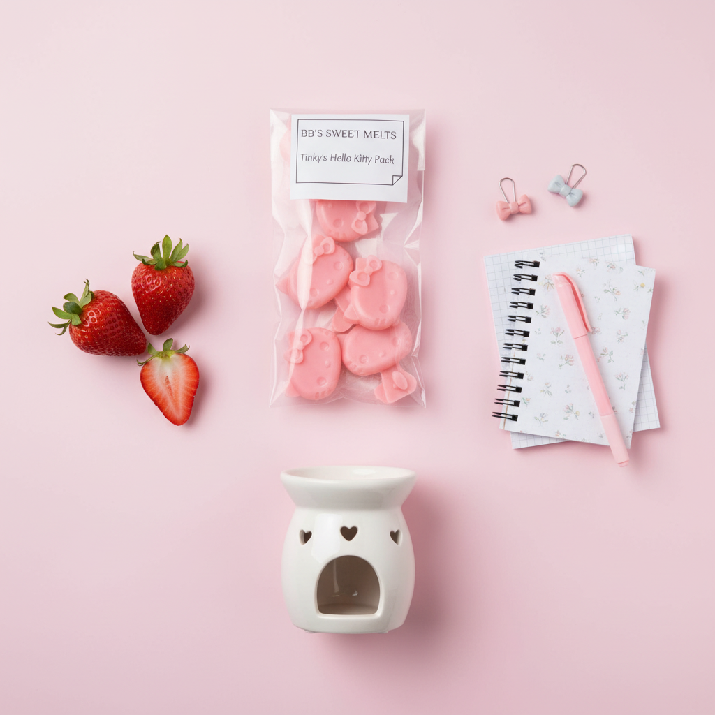 Tinky's Hello Kitty Pack - Flat Lay